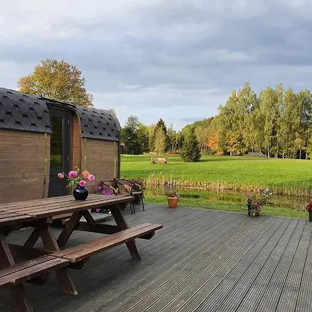 Purenes - Sauna, Hot Tube And Barrel Shaped Pod All For You *