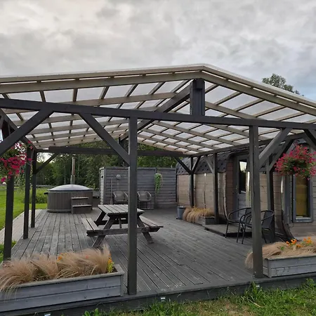Purenes - Sauna, Hot Tube And Barrel Shaped Pod All For You Belava